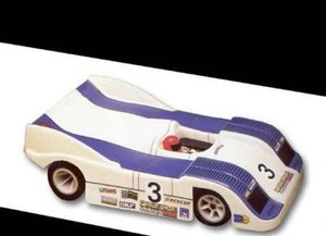 0084 - Porsche - 1:8 - Delta Plastik Lexan klar