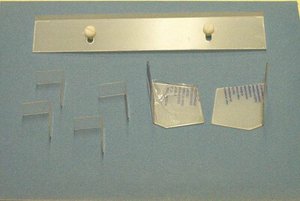 0085 Spoiler Full Track - Delta Plastik 1:8 Lexan klar
