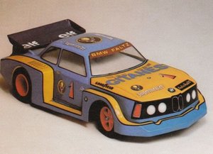 0098 - BMW - 1:8 Delta Plastik Lexan klar