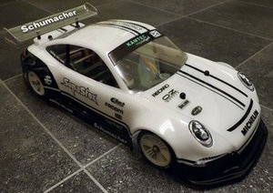 1:12 Karosserie Schumacher SupaStox GT12 TYP PGT3, unlackiert -lightweight- - G908 - CORE RC