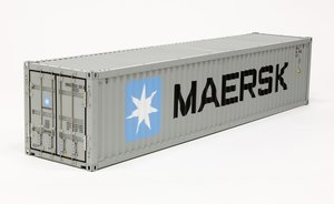 1:14 40ft. Maersk Container Bausatz für 56326 - 300056516 - TAMIYA