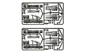 1:14 B-Teile Anhänger Achsen verstärkt - 300056525 - TAMIYA