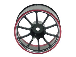 107A30813A ALUMINIUM LENKRAD ROT SANWA FÜR M12/M12S