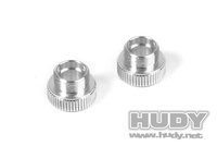 H109425 HUDY Set Up Adapter Rad Achse Alu 1/10 & 1/12 SET-UP