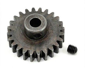 1224 - Extra Hart 5mm Bohrung 1.0 Modul Ritzel 24 Zähne