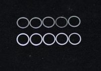 411224 Scheibe Hinterachse 6,5x8x0,25