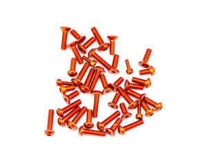 903616 Screw set alu top/side orange 977