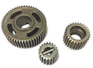 13859 Steel Transmission Gear Set mit Pin (1set) RED CAT