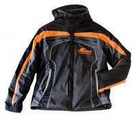 190176 Winter-Jacke Serpent schwarz-orange hooded (3XL)