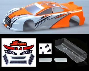 401578 Karosserie Lex-IS Orange S411 pre cut EFRA 4030 Vorgeschnitten