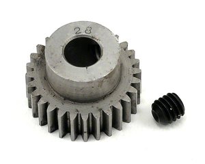 2028 - Hart 48 Pitch Machined 28t Ritzel 5mm Bohrung