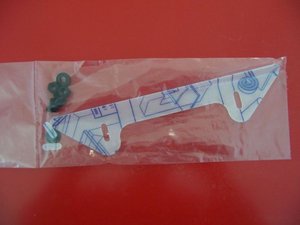 AL0150 - Spoiler Alpha - Delta PLastik Lexan klar 1:8