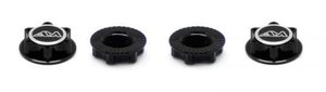 AM030005B Alu 1/8th Wheel Nuts Closed End / Lightweight (Black) ARROWMAX