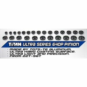 56062U 64dp 62T Aluminum Pinion /Ultra Series