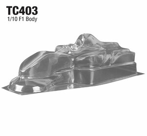 TC403 Team C 1/10 F1 Body (0.6MM)