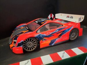 0181 - GT4 - EFRA 6007 - Delta Plastik Lexan klar 1:8 FULL KIT