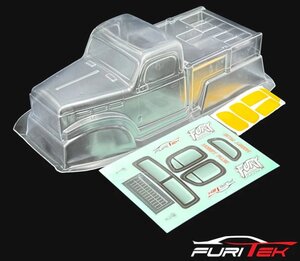 FT-2393 FURITEK CLEAR BODY SET FOR FURITEK FX118 FURY WAGON