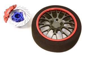 20 SPEICHEN MESH LENKRAD FÜR TRAXXAS RADIO C26908RED - INTEGY