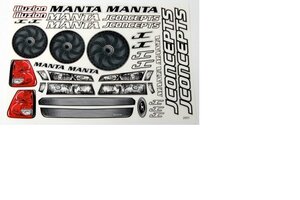 2051 JCONCEPTS DECAL MANTA SHORT CORSE