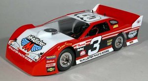 259 BATESVILLE LATE MODEL BODY 1/18 LEXAN KLAR