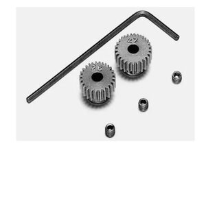 300053117 Tamiya Stahl Motorritzel 26/27 Zähne 0.4 Modul