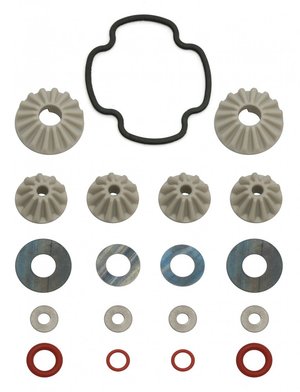 31345 - Team Associated TC6 FT Gear Diff Rebuild