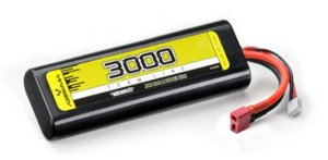 4140001 - LiPo Stick Pack 7.4V-30C 3000 Hardcase (T-Plug) - ABSIMA