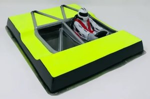423 STOCK CAR INTERIOR 1/10 LEXAN KLAR