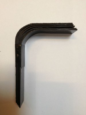 HASSTIFFNER HASI Karo-Versteifung(4)Carbon 1:8 Onroad