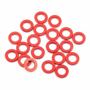 44-XP-10119 XPRESS - FT1 / XQ1 / XQ1S / XQ2S / XQ10 / XM1 - Alu Shims - 3x5.5x1.0mm - ROT (20 Stück)