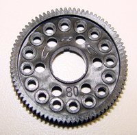 64180 - 64P 80T Spur Gear - 16x 3/32 in. Kugeln