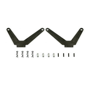 600951 - Battery mount plate carbon set SRX8E