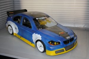 6014 Dito Dito BMW 325i Karosserie, 1,5mm Lexan einteilig, Dekor Set