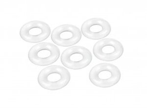 6820 - SILICONE O-RING P-3 (CLEAR/8pcs)