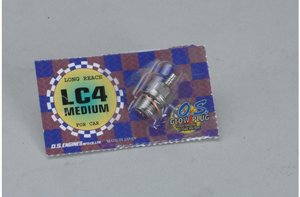 71653400 - Glühkerze Typ \'LC4\' - für Motoren 1/10 RC-Cars - OS