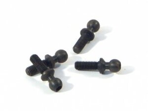 75116 - BALL STUD 4.3x13mm (2mm SOCKET/4pcs)