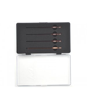 AM-500801 - ARROWMAX Akkuschrauber-Einsatz Set Inbus 0.63(1/16), 0.78(5/64), 0.93(3/32) Zoll und Kreuzschlitz 4,0mm in Sortierbox - ARROWMAX