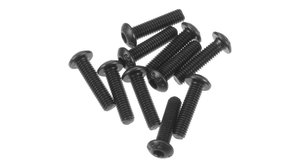 ARAC9801 Button Head Screw 3.x12mm (10)