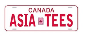 ATees Realistic Canada Licence Plate (ASIATEES) For RC Cars - ATG10293