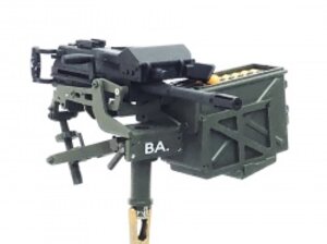 BA-H05 BA Model Studio 1/10 Scale Model MK19 Auto. Grenade Launcher Replica (Large Ammo Box wo/ Shield)