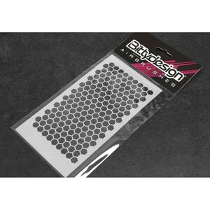 BDSTC-002L Bittydesign Vinyl Stencil - Honeycomb V1 large