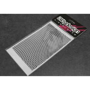 BDSTC-015 Bittydesign Vinyl Stencil - Wave Mesh