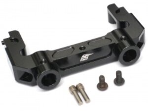 BR955017BK Boom Racing Aluminum Rear Bumper Mount Black for Axial SCX10 II