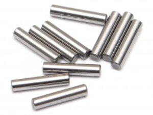 BRASPIN210 Boom Racing Wheel Hex Pin (Steel) 2x10mm (10)