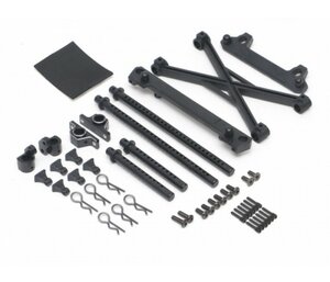 BRLC7070 Boom Racing Complete Universal Body Mount Set for BRX01
