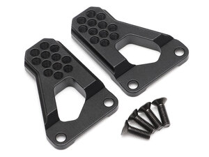 BRLC7203 Boom Racing Aluminum Rear Shock Tower Damper Mount (2) for BRX01