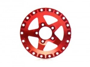 BRPBF008SS5R Boom Racing ProBuild™ Alum SS5 Faceplate (1) Red