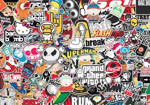 BRPD1012 - Decal Sheet Stickerbomb 2 - The Border