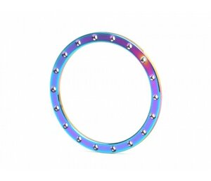 BRPROB-05NEO Boom Racing ProBuild™ Steel Lock Ring (1) Neo Chrome