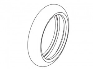 BX4004-02 X-Rider On-Road Font Tire for BX4004